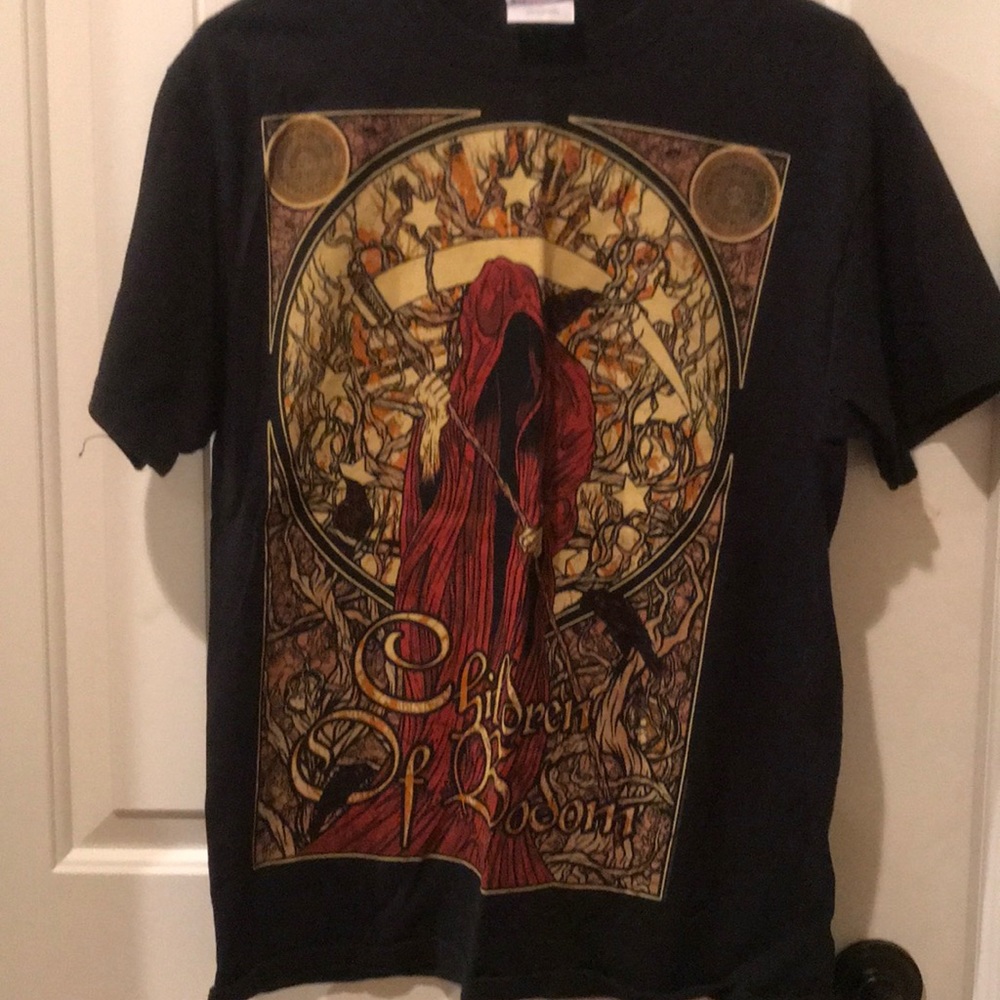 2 children of bodom European band tour tees